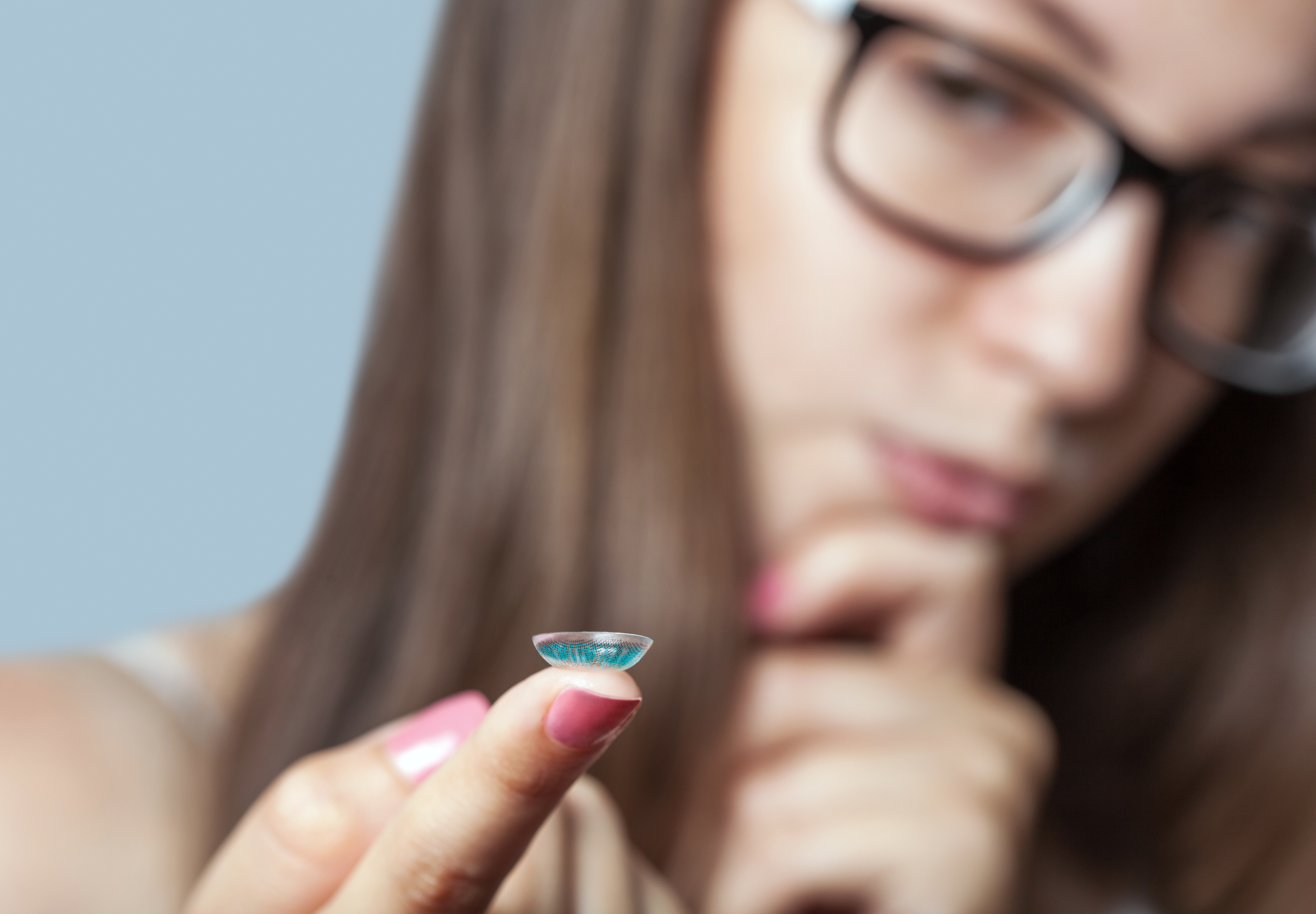 Caring for contact lenses
